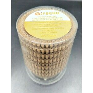 200 Gifbera Natural Odorless Cupcake Liners Standard Paper Muffin Baking